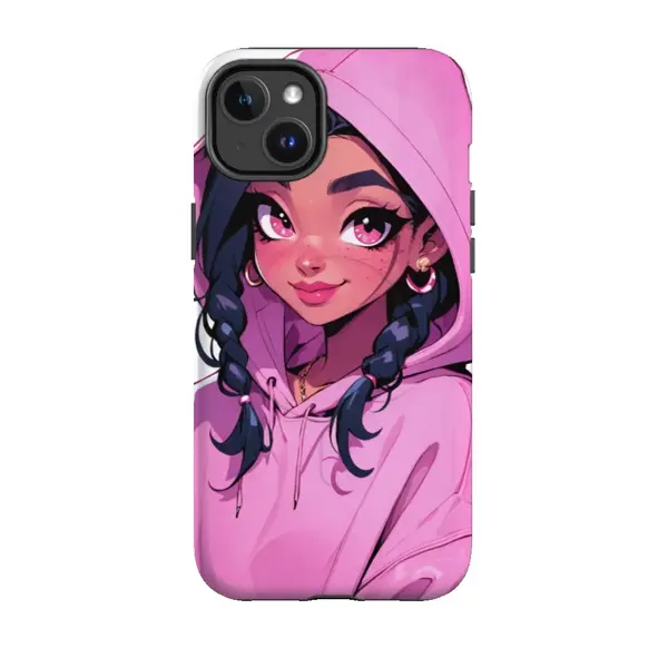 An example AI generated design of a phone case or t-shirt