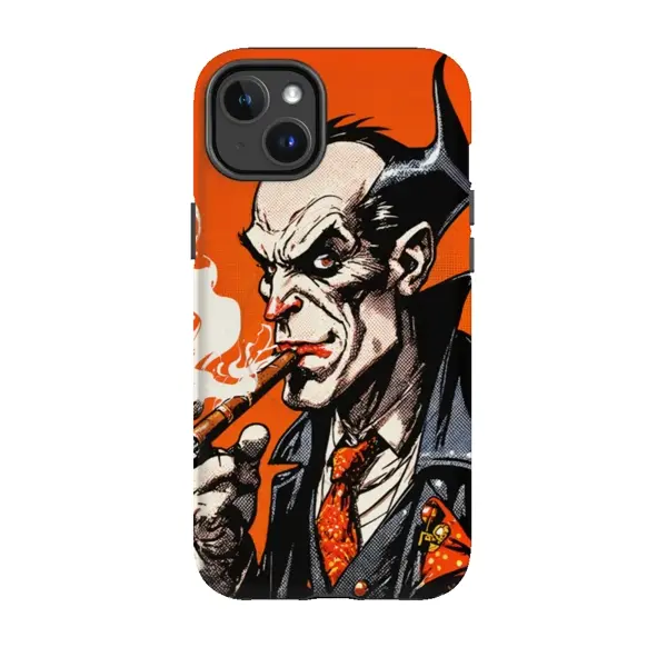 An example AI generated design of a phone case or t-shirt